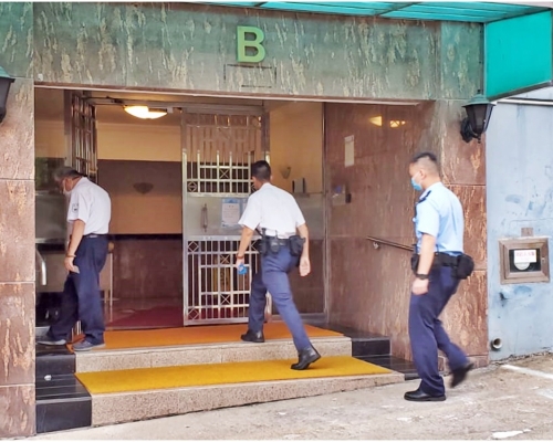 警方到場調查。