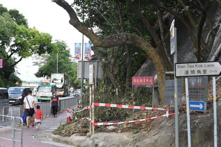 大埔肇事地點