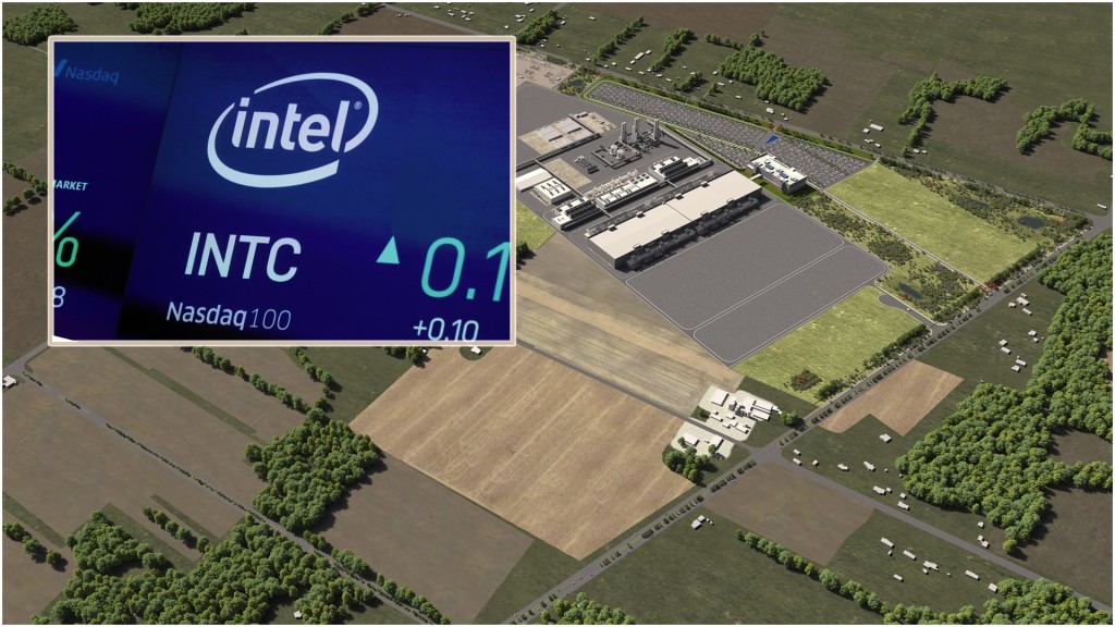 英特尔计划在俄亥俄州兴建两座先进晶片研发及生产基地。AP