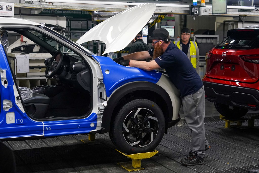 英國汽車5月產量跌至76年來同期最低水平。路透社