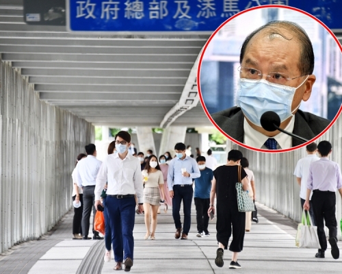張建宗指,公務員須奉公守法、盡忠職守、不偏不倚及政治中立,政府亦不會縱容姑息公務員違法。資料圖片
