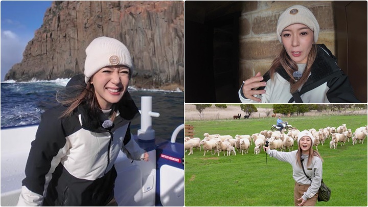 原來視咁的丨梁芷珮被「全黑懲罰房」嚇窒：兩秒已經頂唔順 出海遇超大風浪變「海盜船」驚魂