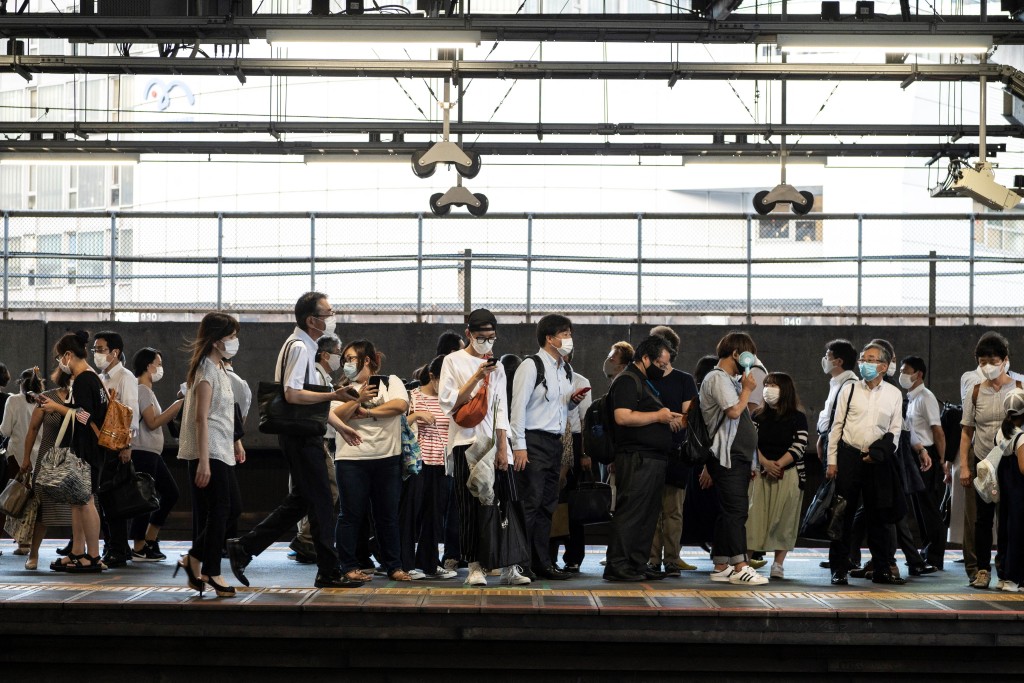東京今年的流感流行情況比去年提早了一個多月。法新社 東京今年的流感流行情況比去年提早了一個多月。法新社