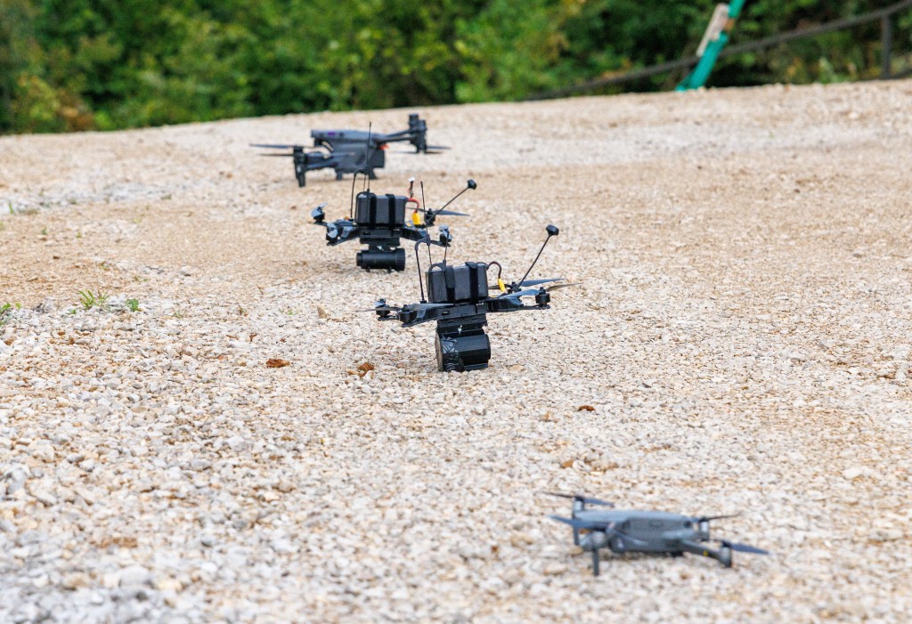 有來歷不明的無人機闖入澤連斯基訪愛爾蘭的飛行路線。路透社資料圖片