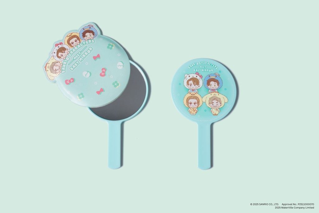 HELLO KITTY X BABY KEUNG TO、POMPOMPURIN X BABY EDAN、TUXEDOSAM X BABY STANLEY、 GUDETAMA X BABY TIGER （圖片來源：又一城）