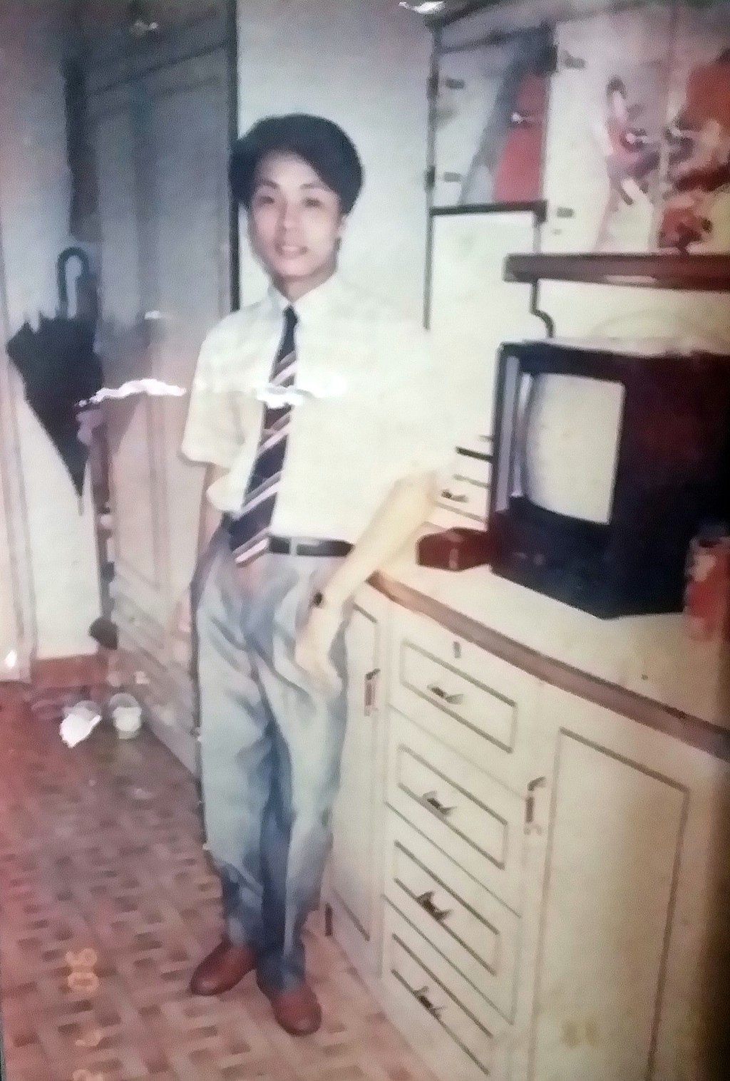 兇手顏永周年輕時照片。 兇手顏永周年輕時照片。