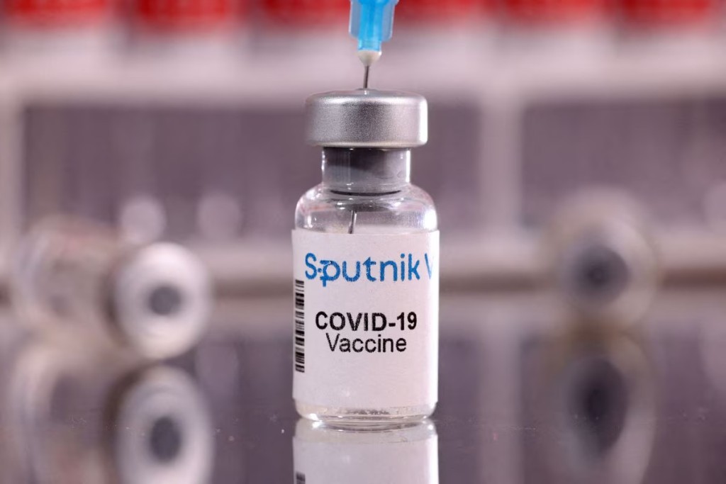 俄國新冠疫苗「衛星五號」（Sputnik V）。 路透社