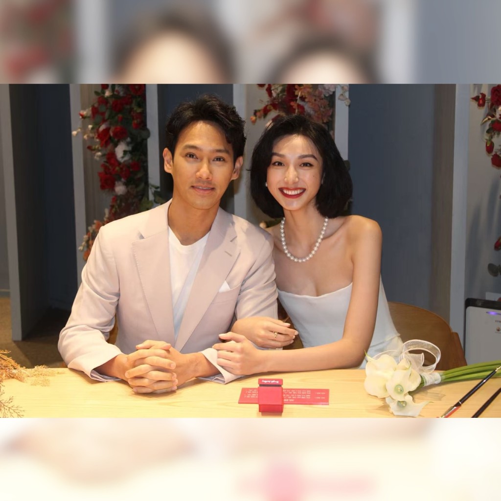 黃愷傑與老婆湯暢不時拍拖放閃。 黃愷傑與老婆湯暢不時拍拖放閃。
