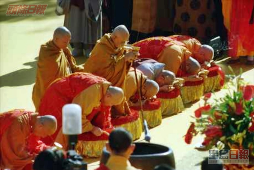 當日的開光大典是佛門盛事。資料圖片
