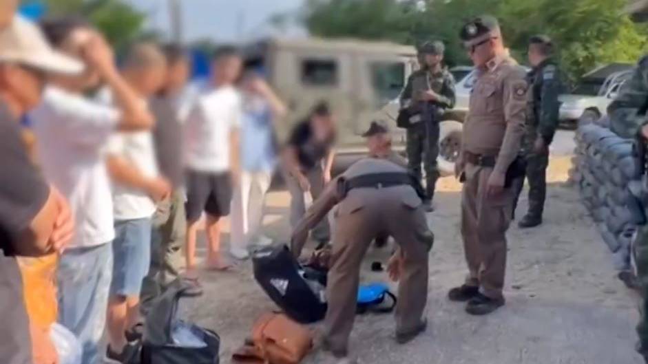 緬甸軍方大力掃蕩下，KK園區爆逃亡潮，逾1500人偷渡入泰國。Ｘ平台  