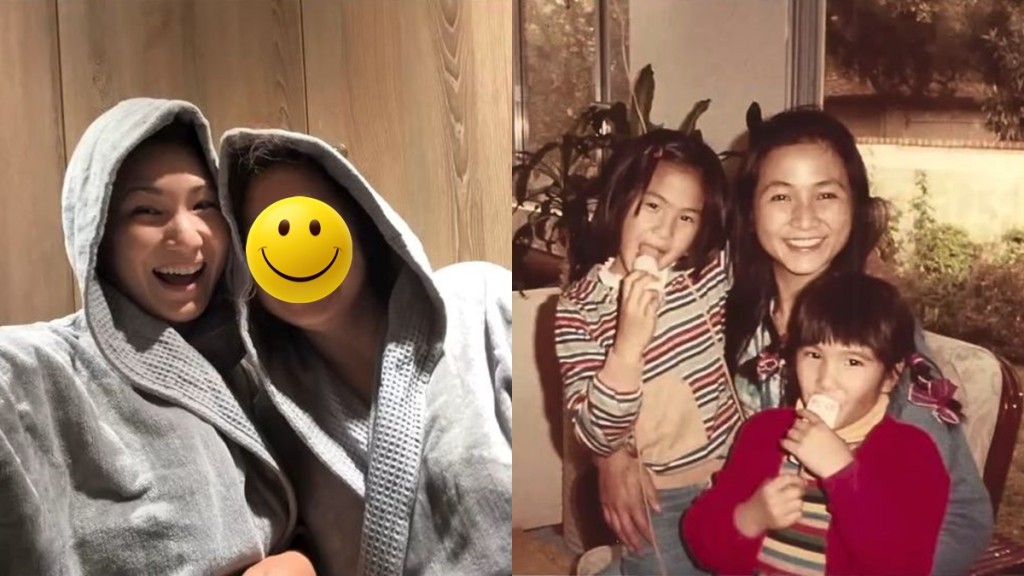 前港姐原子鏸與二家姐罕合體慶祝生日  原和珍神還原媽媽鄭佩佩年輕美貌氣質