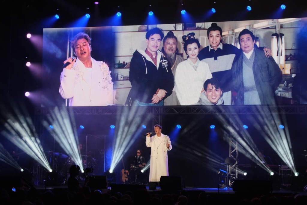 譚耀文與李美鳳。 譚耀文與李美鳳。