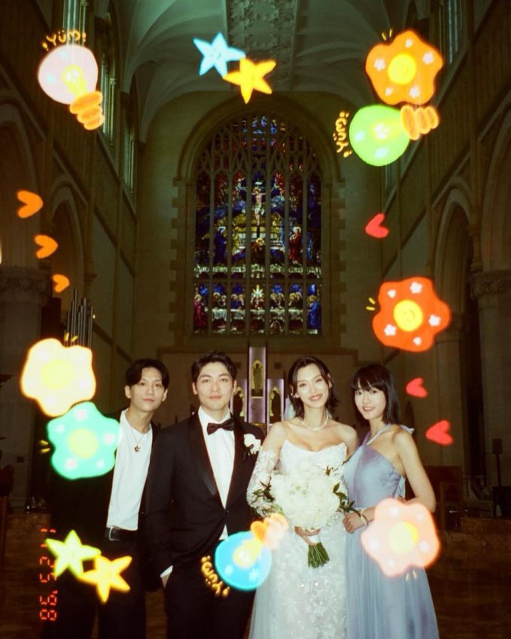 廖子妤在电影《梅艳芳》中演梅爱芳，早前她与卢镇业一同出席好拍档王丹妮与罗孝勇的婚礼。
