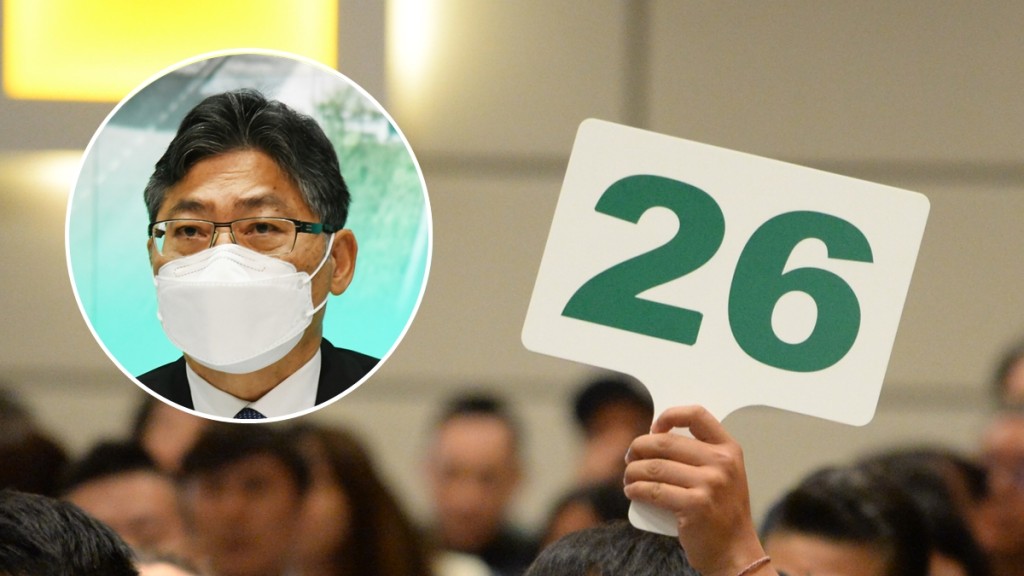 林世雄指出售自訂車牌收益達6億元。