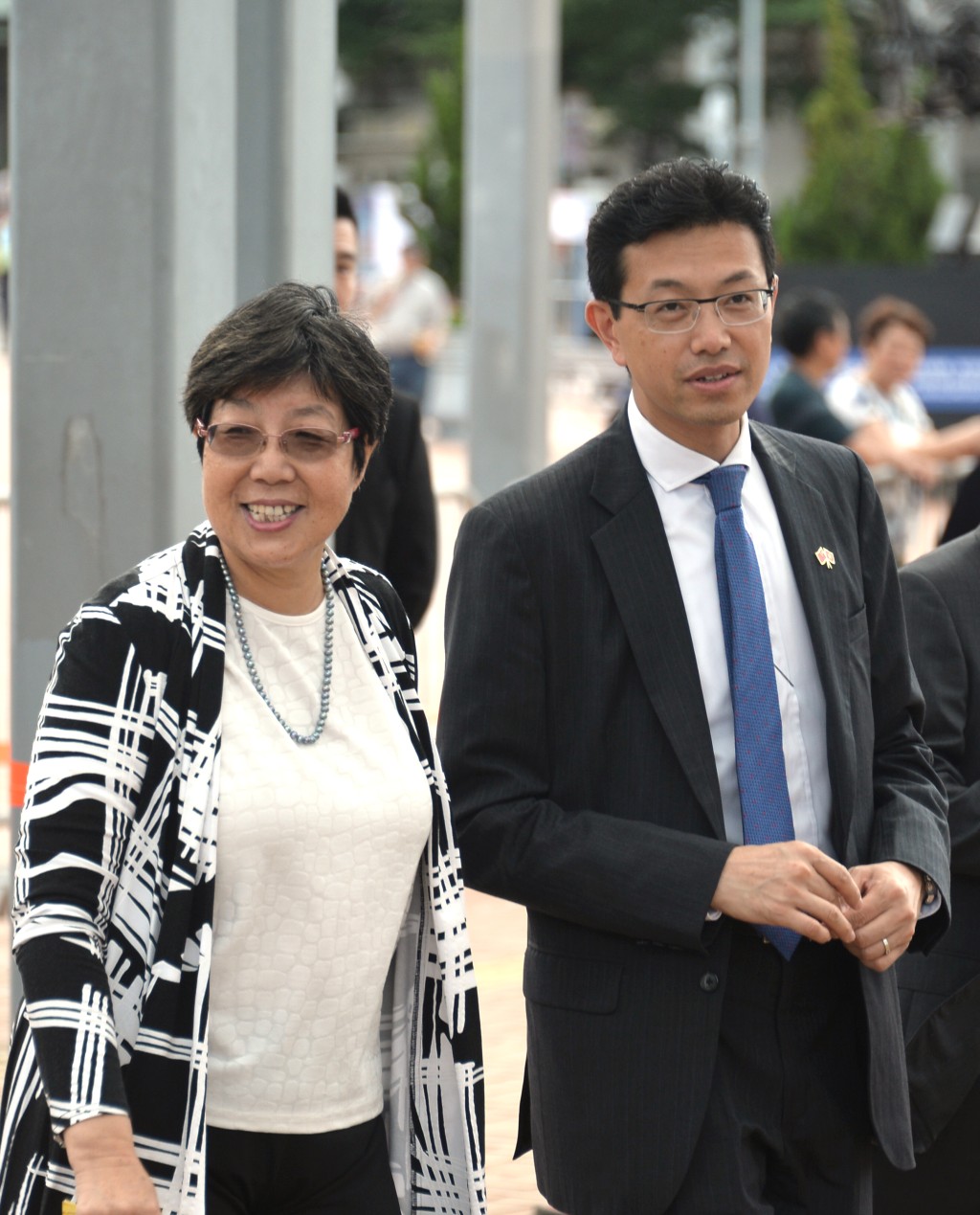 前立法會議員蔡素玉評事件，指「建制派不能給人護短感覺」。