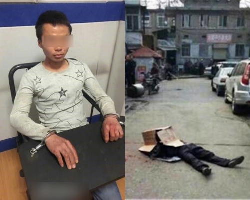 疑犯指聽到麵店老闆說過要砍死他,所以自己才用菜刀斬他。資料圖片