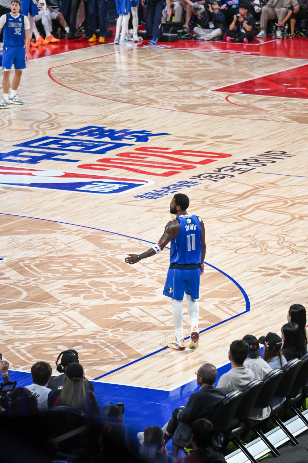 NBA中国赛独行侠vs火箭。魏国谦摄
