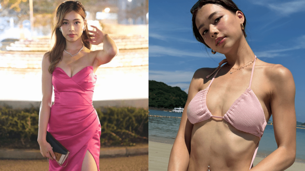廖慧儀沙灘比堅尼大派福利  魔鬼曲線古銅美肌極誘人 惜有網民指過瘦胸骨現形