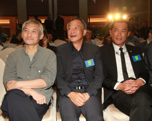 徐克、杜琪峯、古天樂出席昨晚活動。