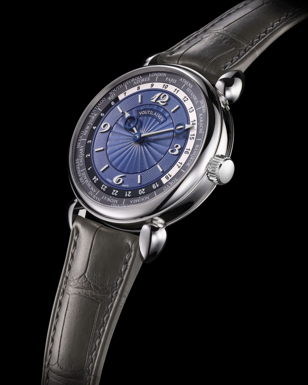  Voutilainen 216TMZ，錶殼：39mm不鏽鋼/ 機芯：216TMZ手上鏈/ 售價：183,500瑞郎。