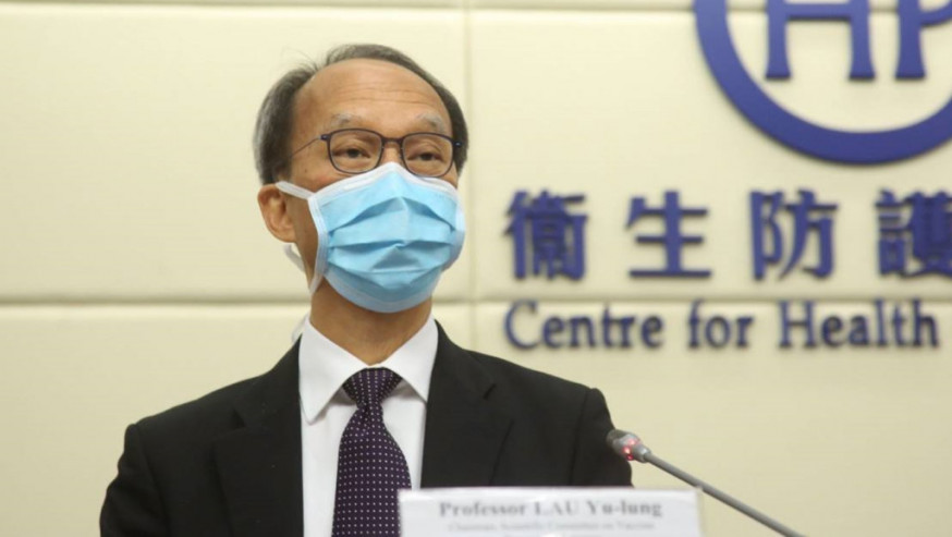 劉宇隆認為有長期病患的兒童,須打4針新冠疫苗。資料圖片