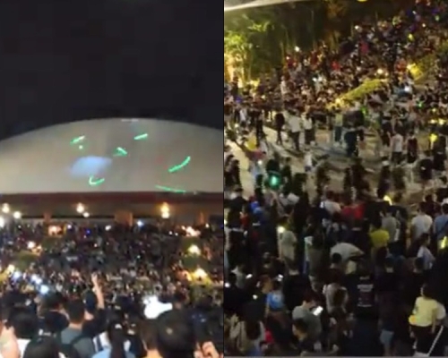 網民Chiu-Yu Wong影片截圖/NOW新聞截圖