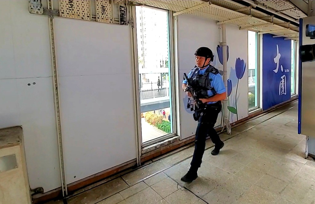 警方接報到場。