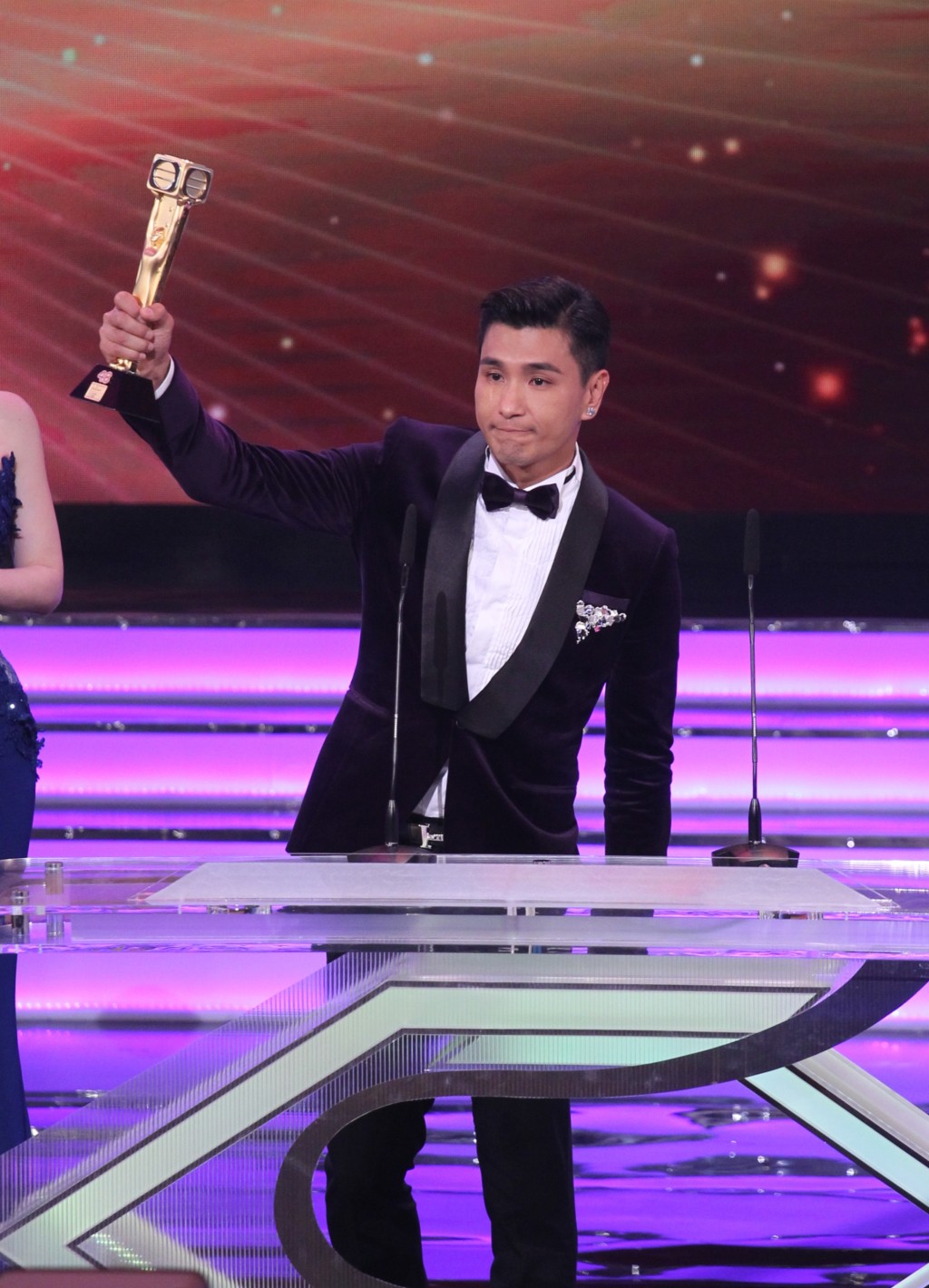陈展鹏2015年获得「最受欢迎电视男角色」。