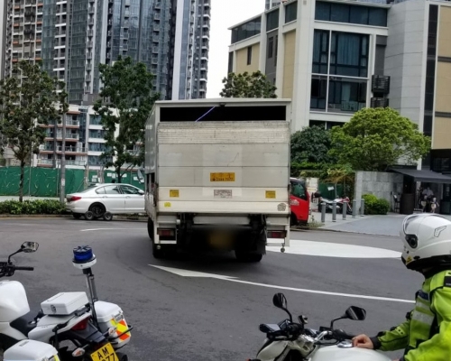東九龍警交通部經常在區內打撃交通違規行為。資料圖片