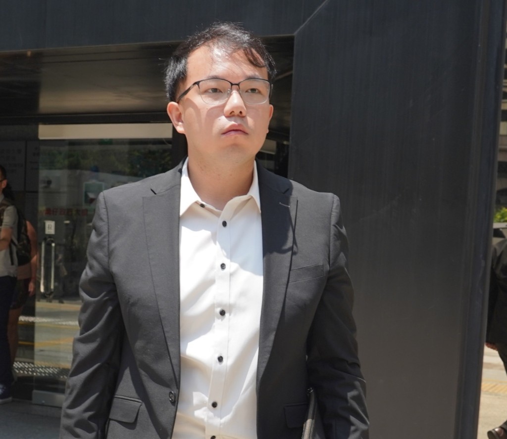 原告為時任督察蔡文浩。資料圖片 原告為時任督察蔡文浩。資料圖片