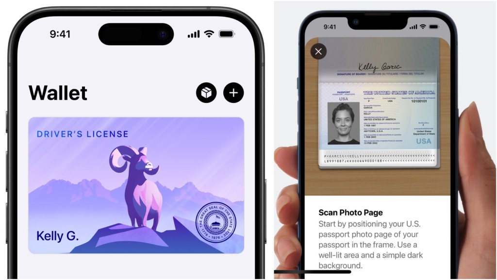 iPhone用户可把身分证明文件加入数位钱包。