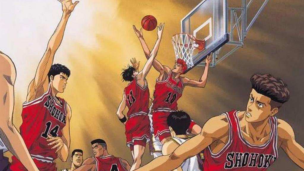 热血篮球漫画《Slam Dunk》。《Slam Dunk》图