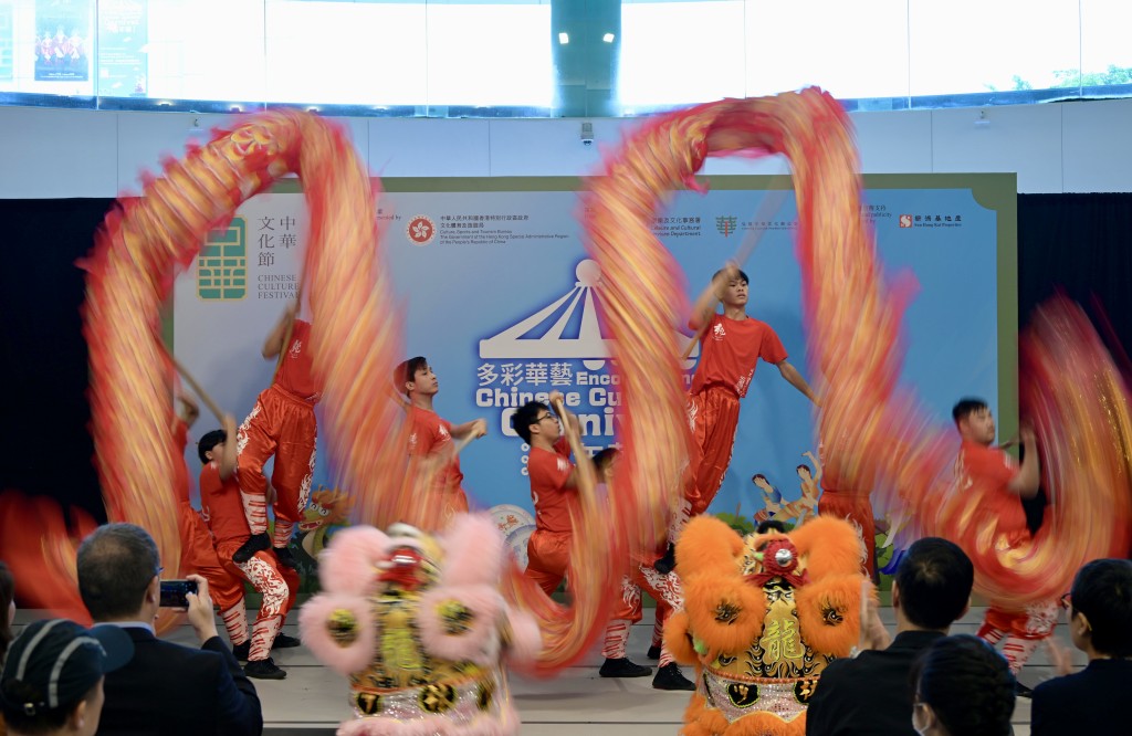 康文署首屆「中華文化節」《多彩華藝》嘉年華典禮。蘇正謙攝