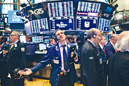 ■中美貿戰隨時升級影響美股表現不濟。