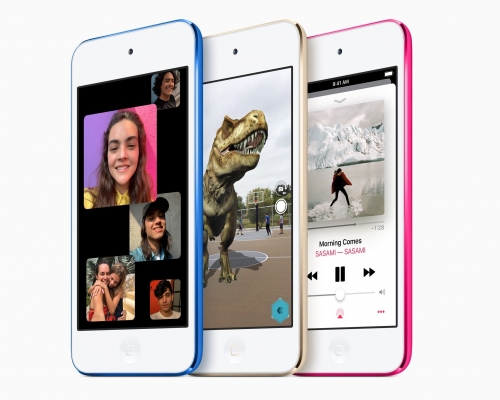 蘋果相隔4年突推全新iPod touch。網上圖片
