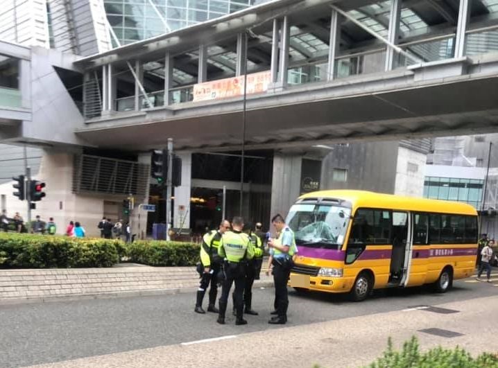 警方正在現場調查事件。網民Ho Anson圖片
