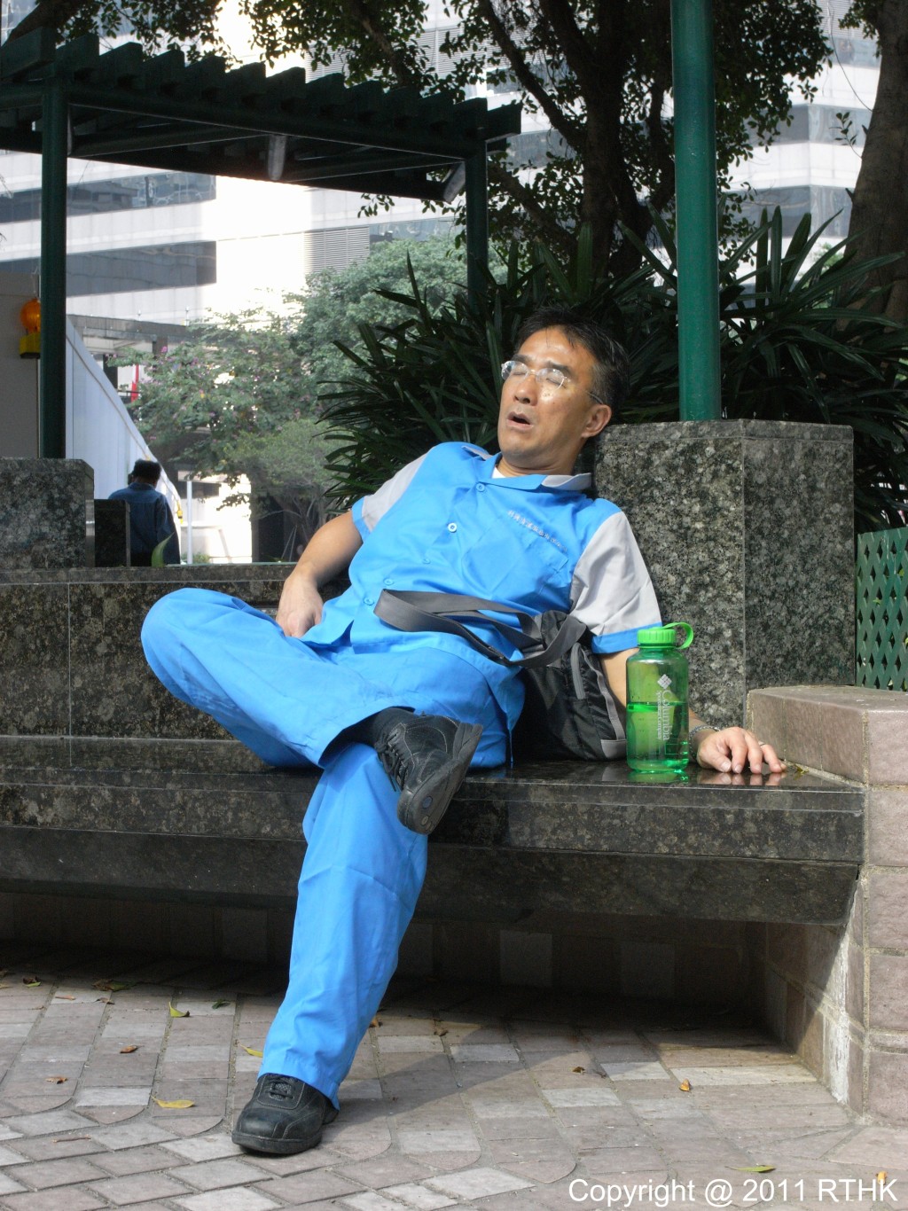 田北辰2011年曾參與港台節目《窮富翁大作戰》第二輯,擔任長工時低工資清潔工,了解基層苦況。資料圖片/港台節目截圖 田北辰2011年曾參與港台節目《窮富翁大作戰》第二輯,擔任長工時低工資清潔工,了解基層苦況。資料圖片/港台節目截圖