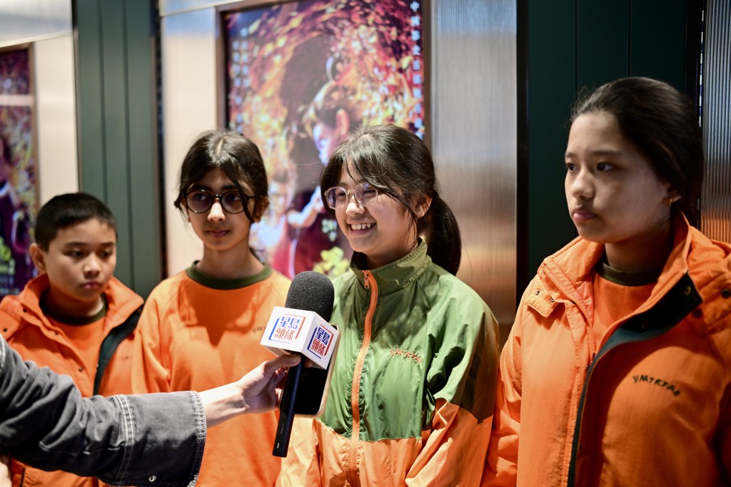 油麻地街坊會學校林同學。劉駿軒攝