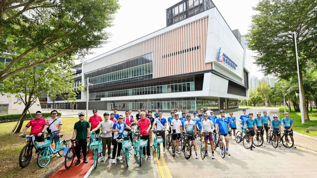 善德永明耀香港單車活動閉幕 騎行里數等同環繞地球30圈 為回歸30周年積聚正能量
