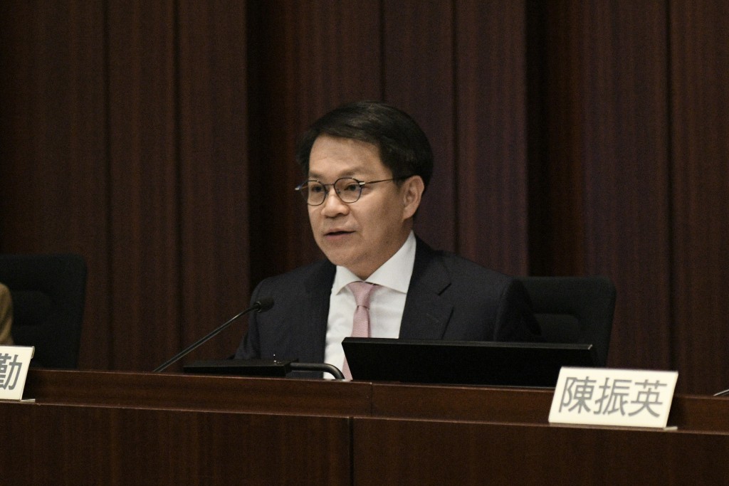 陳克勤主持是次論壇。陳浩元攝
