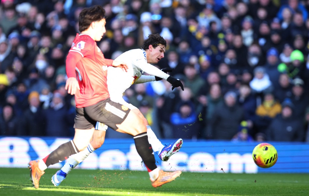 列斯聯先開紀錄。路透社