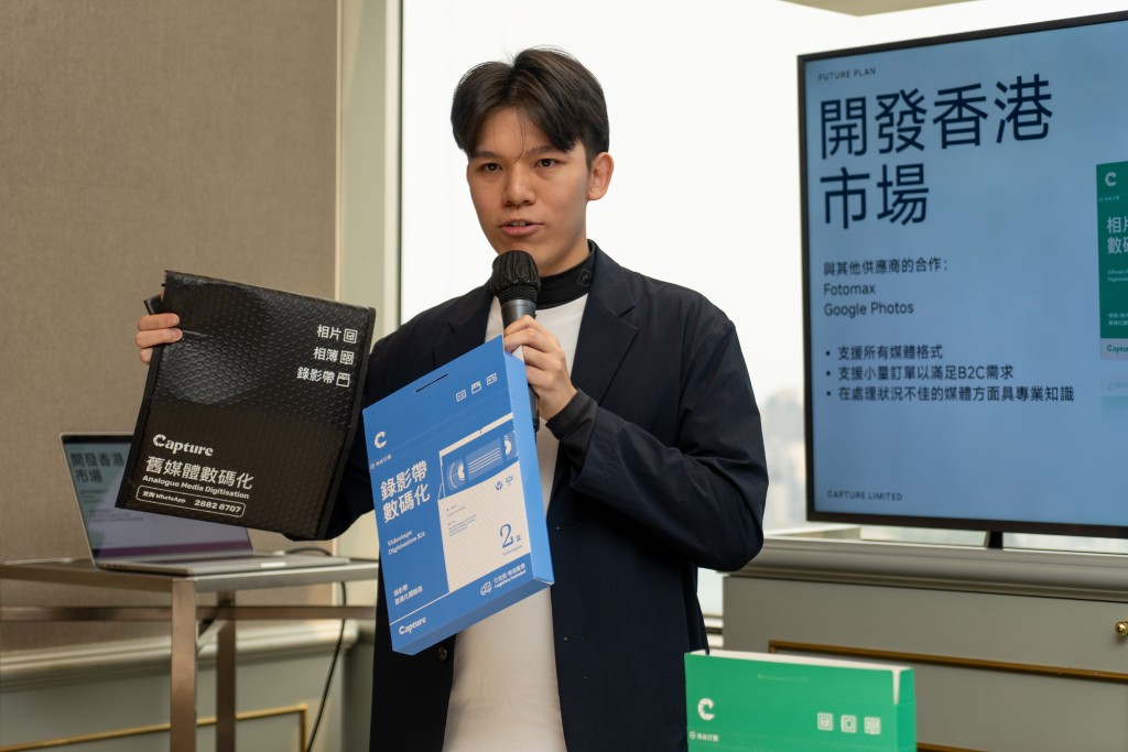 公司首席產品總監及共同創始人羅健均。 公司首席產品總監及共同創始人羅健均。
