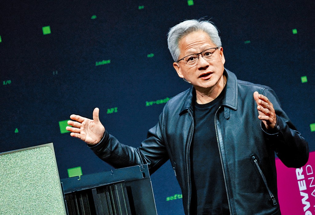 晶片巨头辉达CEO黄仁勋。