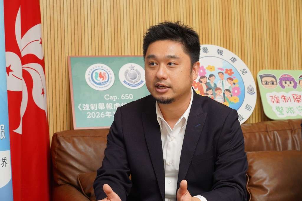 馮浩堅表示，虐待行為可影響兒童精神健康、心智發展乃至價值觀。