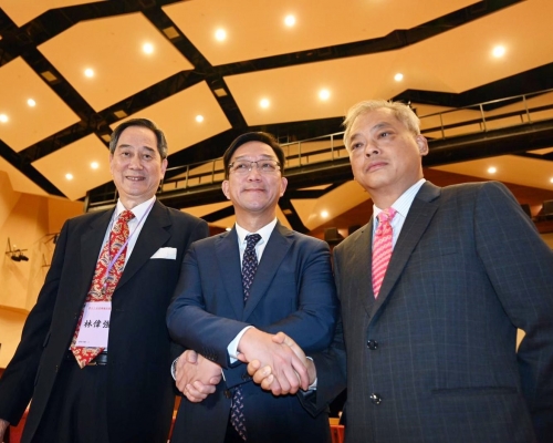 现届主席刘业强成功连任。