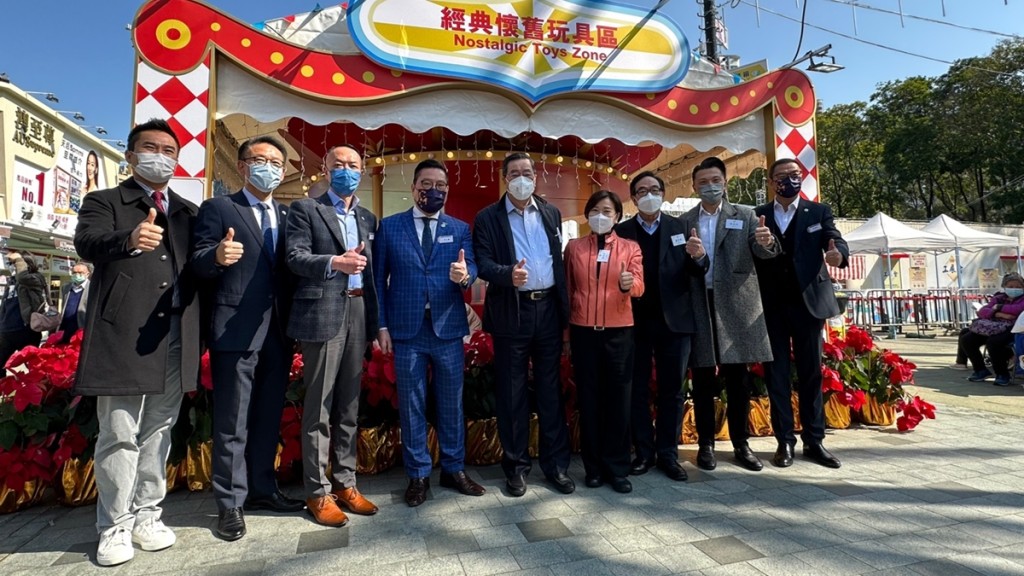 經民聯立法會議員參觀「第56屆工展會」。常彧璠攝