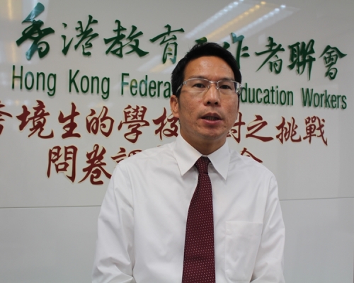北區小學校長會主席朱國強。資料圖片