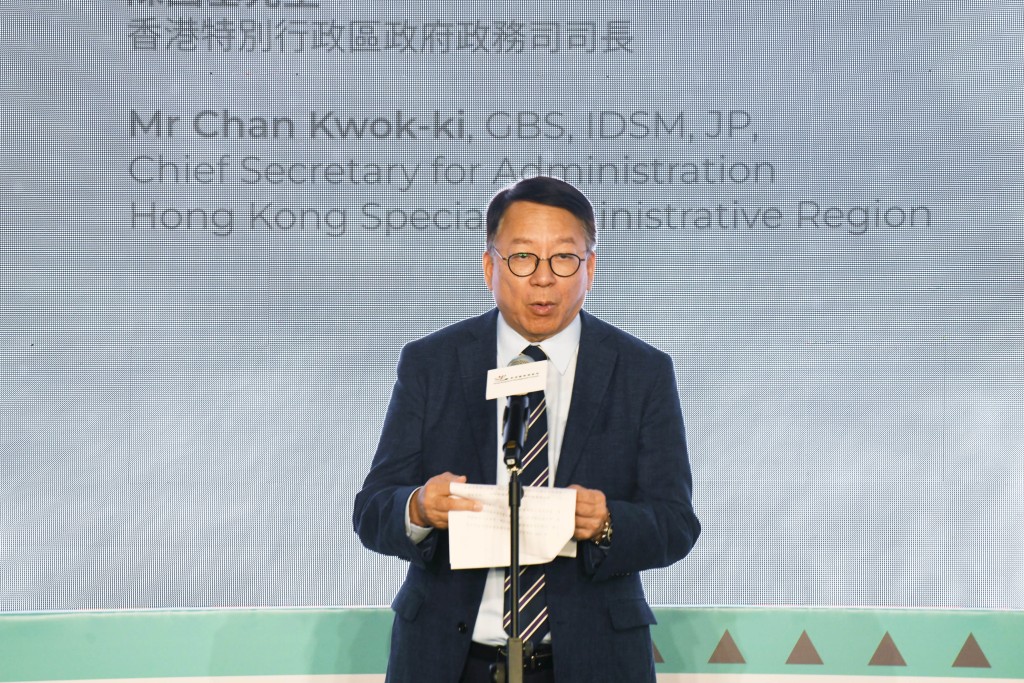政務司司長陳國基。資料圖片
