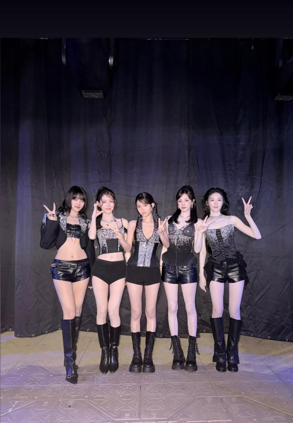 i-dle兩場啟德騷《2026 i-dle WORLD TOUR [Syncopation] IN HONG KONG》，昨晚尾場。