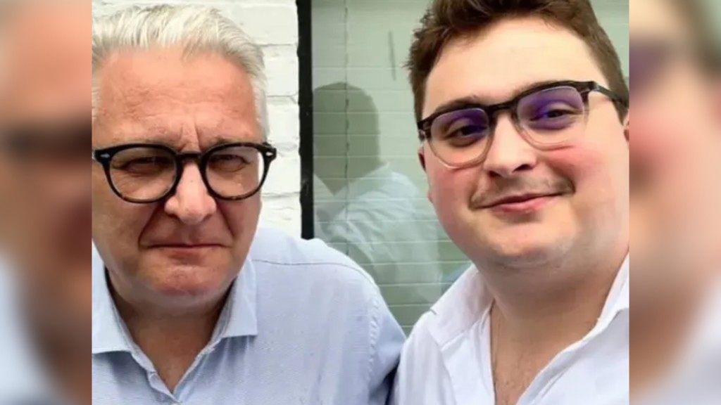 洛朗王子（Prince Laurent，左）與兒子克萊蒙。  @clement_vandenkerckhove / IG